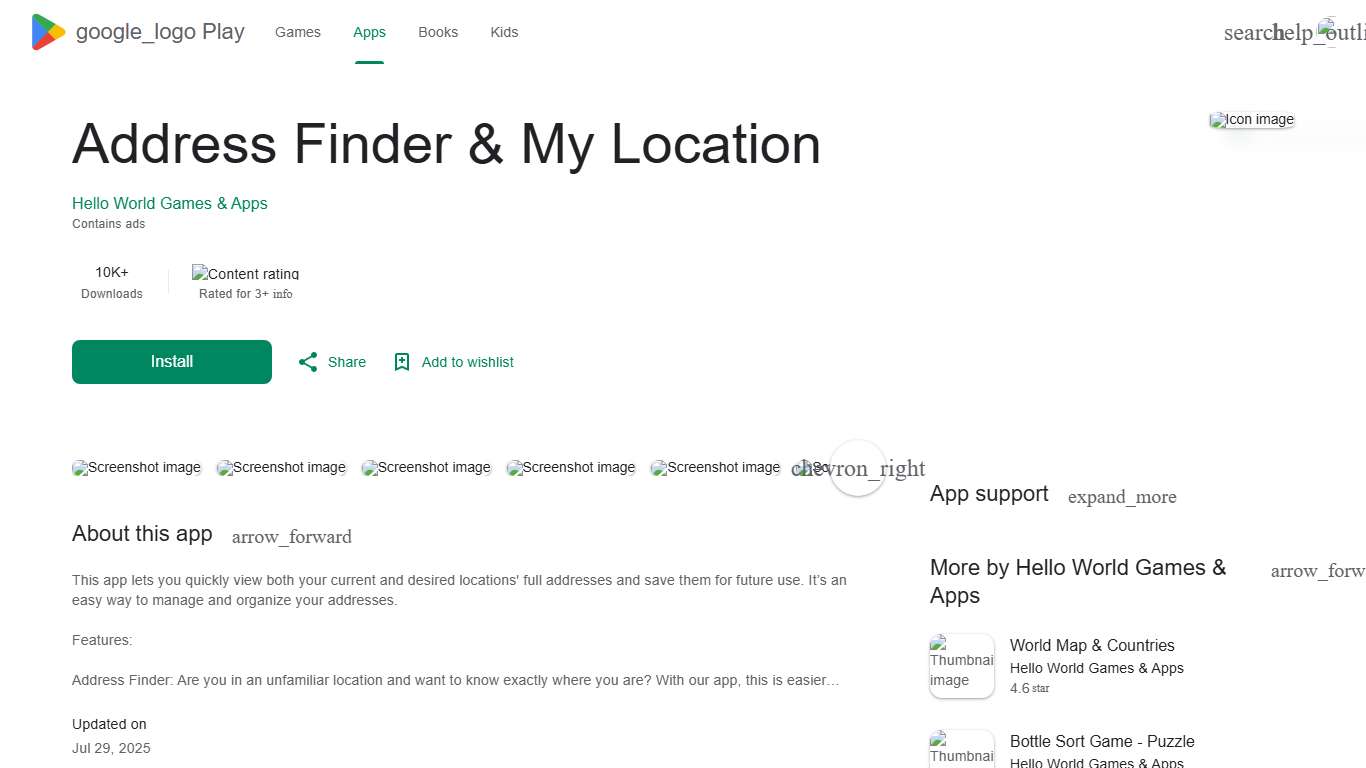 Address Finder & My Location - Apps on Google Play