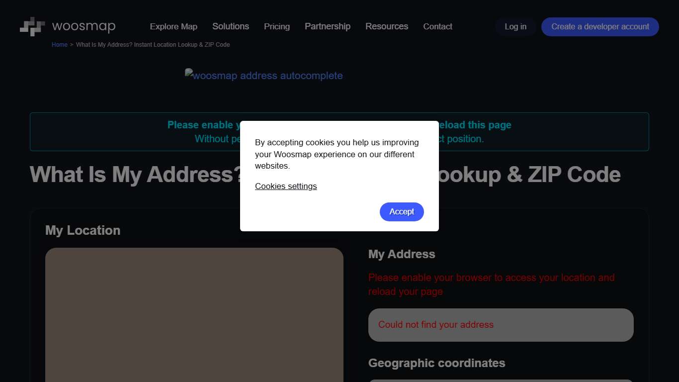 What Is My Address? Instant Location Lookup & ZIP Code