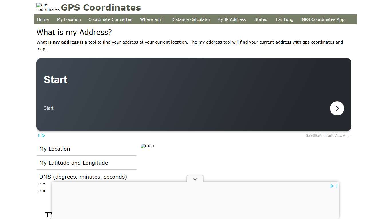 What is my Address? - Find Address at My Location